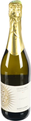 Вино ігристе Santa Leila 0.75л VS кюве брют біле 11%