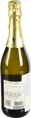 Вино ігристе Santa Leila 0.75л VS кюве брют біле 11%