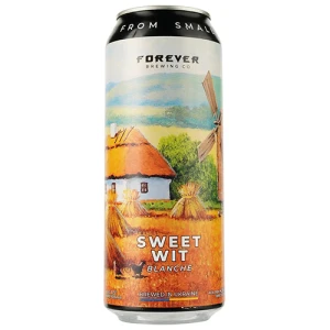 Пиво Forever Sweet Wit, світле нефільтроване пшеничне, 4,5%, м/б, 0,5 л