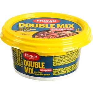 Закуска бутербродна Пікнік Меню Double Mix ростбіф з ароматними овочами 120 г