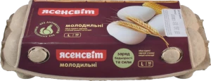 Яйця курячі Ясенсвіт Молодильні L С0 10шт