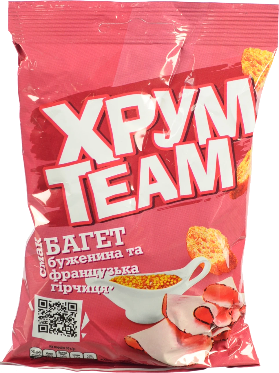 Багет ХрумTeam 55г буженина франц.гірчиця