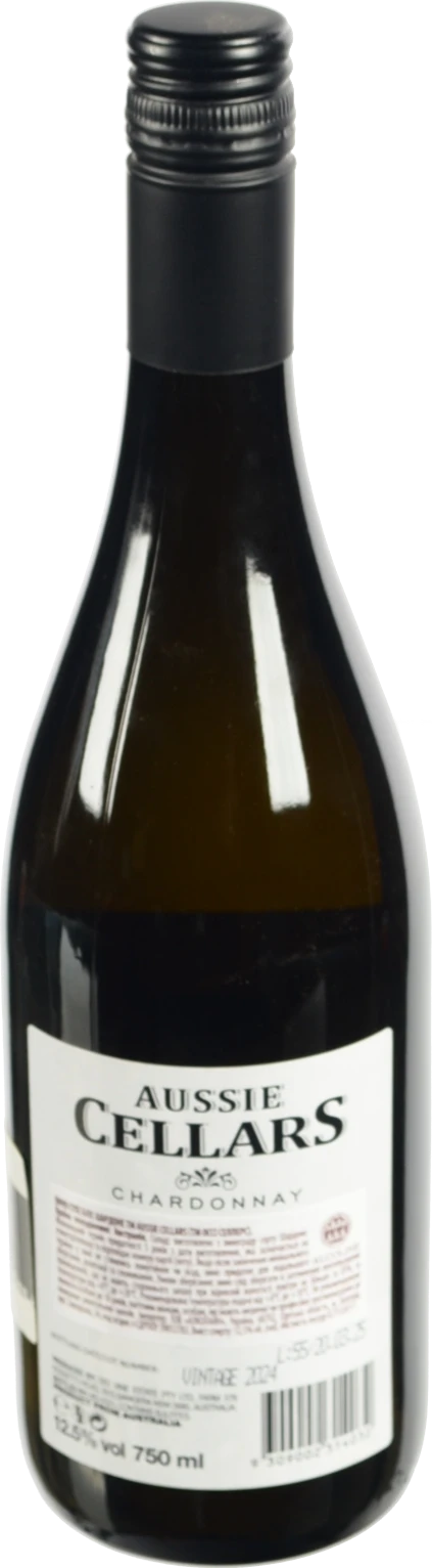 Вино Aussie Cellars 0.75л chardonnay сухе біле