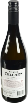 Вино Aussie Cellars 0.75л chardonnay сухе біле