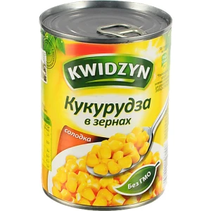 Кукурудза Kwidzyn 400г солодка з.б