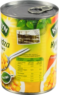 Кукурудза Kwidzyn 400г солодка з.б