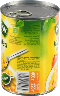 Кукурудза Kwidzyn 400г солодка з.б