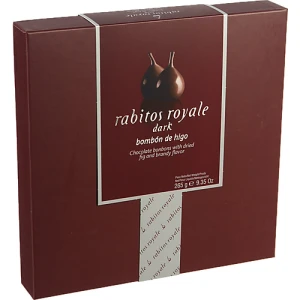 Інжир Rabitos Royale 265г темний шоколад