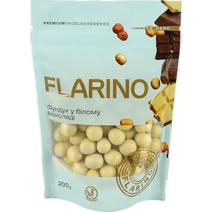 Фундук у білому шоколаді Flarino д/п 200г