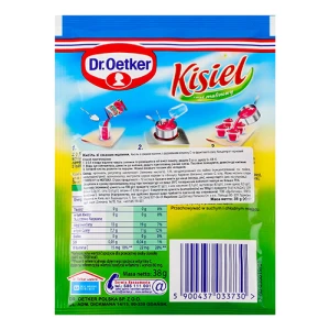 Кисіль Dr.Oetker 38г малина
