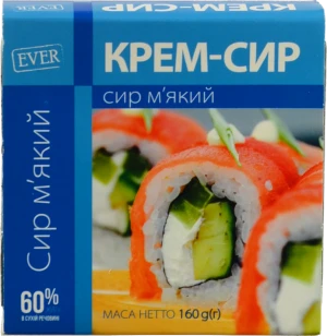 Крем-сир EVER 160г 60%