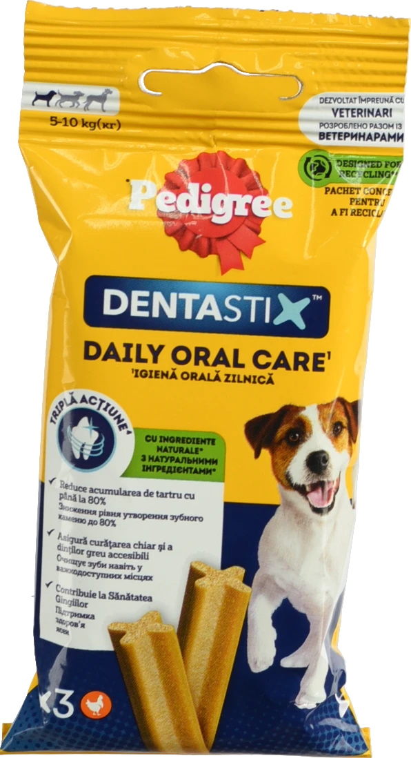 Ласощі для дорослих собак DentaStix Pedigree м/у 45г