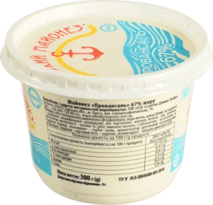 Майонез 67% Провансаль Сонячна Долина 300г