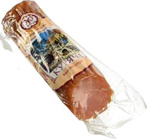 Шинка «Фарро» «Куряча» сирокопчена, вищого ґатунку, порційна (нарізана на порції), вакуумна упаковка