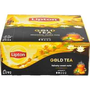Чай Lipton Gold Tea 92шт чорний