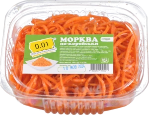 Морква по-корейськи середня 180г