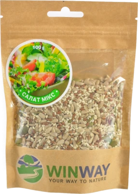 Суміш насіння Салатний мікс Winway 100г