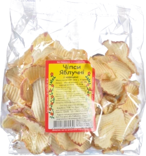 Чіпси яблучні з корицею Світ Фруктів 100г