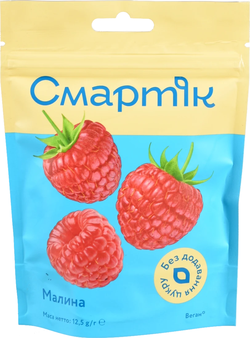 Фрукти сублімовані Смартік 12.5г малина