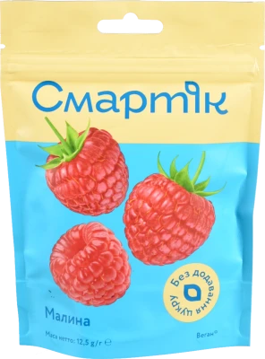 Фрукти сублімовані Смартік 12.5г малина