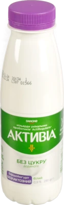 Бiфiдойогурт Активіа 290мл 0.8% безлактозний