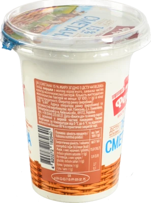 Сметана Ферма 300г 15% ст