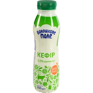 Кефір Волошкове Поле 350г 1% жирн.