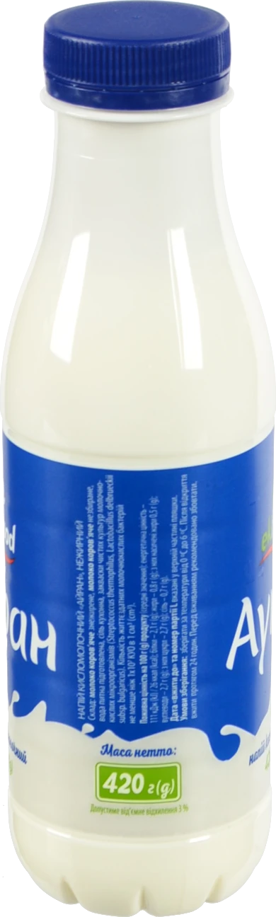 Айран Ekfood 420г Нежирний