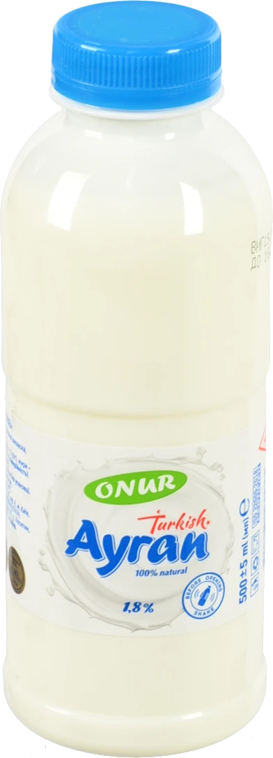 Айран Onur 500мл турецький ПЕТ