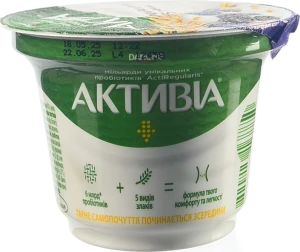 Активіа Біфідойогурт 2.2% Ягоди-Злаки 180г
