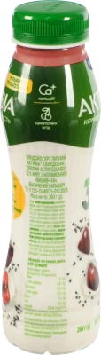 Біфідойогурт Активіа 260г 1.2% вишня-чіа пет