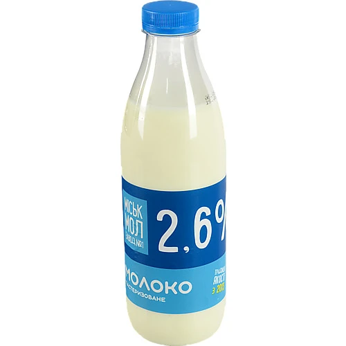 Молоко ММЗ 850г 2.6% бут.