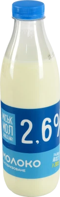 Молоко ММЗ 850г 2.6% бут.