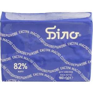Масло Біло 180г 82% екстра