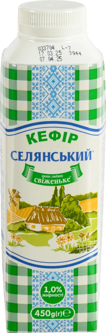 Кефір Селянський 1% 450г