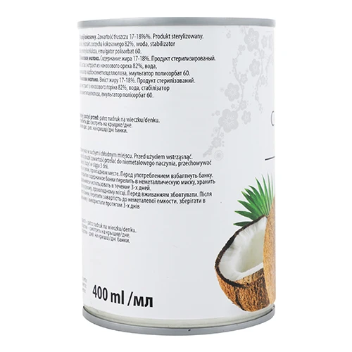 Молоко кокосове Orient 400мл taste cococnut milk 17-19