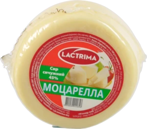 Сир Кілія LACTRIMA моцарелла 45% в.у фас.