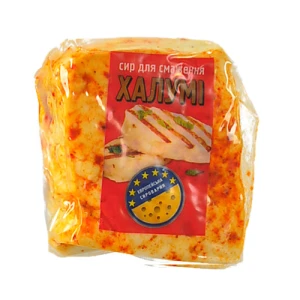 Сир Європейська сироварня Халумі з паприкою д.гриля