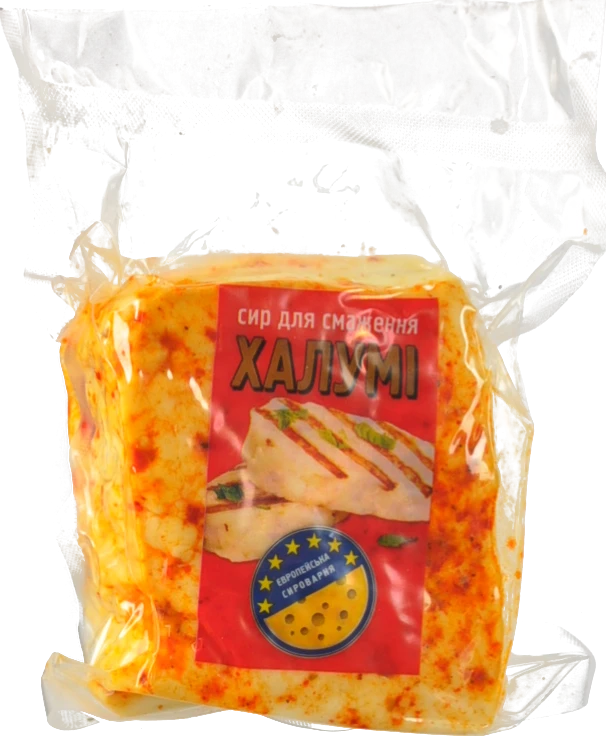 Сир Європейська сироварня Халумі з паприкою д.гриля