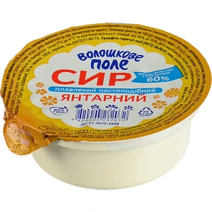 Сир плавлений Волошкове поле 100г 60% жирності