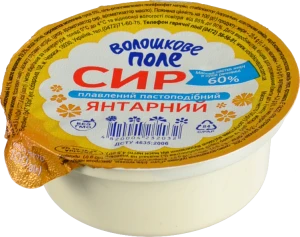 Сир плавлений Волошкове поле 100г 60% жирності