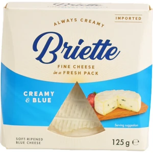 Сир Kaserei Briette Creamy Blue 125г 60%