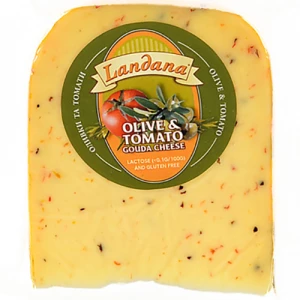Сир Landana 200г 50% Томати та Оливки