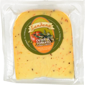 Сир Landana 200г 50% Томати та Оливки