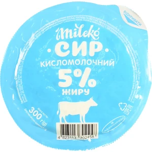 Сир к.м. Mileko 300г 5% обрам