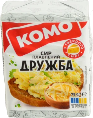 Сир пл. Комо 75г 35 дружба брикет