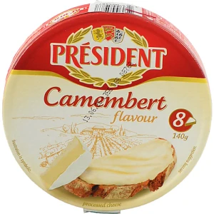 Сир пл. Президент 140г 35% камамбер сегменти