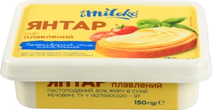 Сир пл.Mileko 150г 60 янтар ванн.