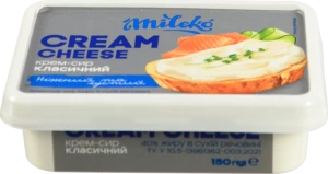Крем-сир Mileko 150г 40 ванн.