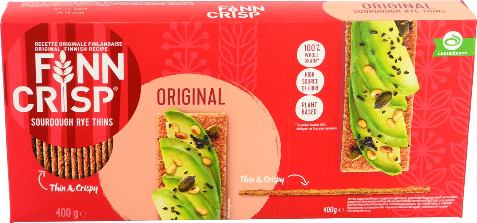 Сухарики житні Original Finn Crisp к/у 400г